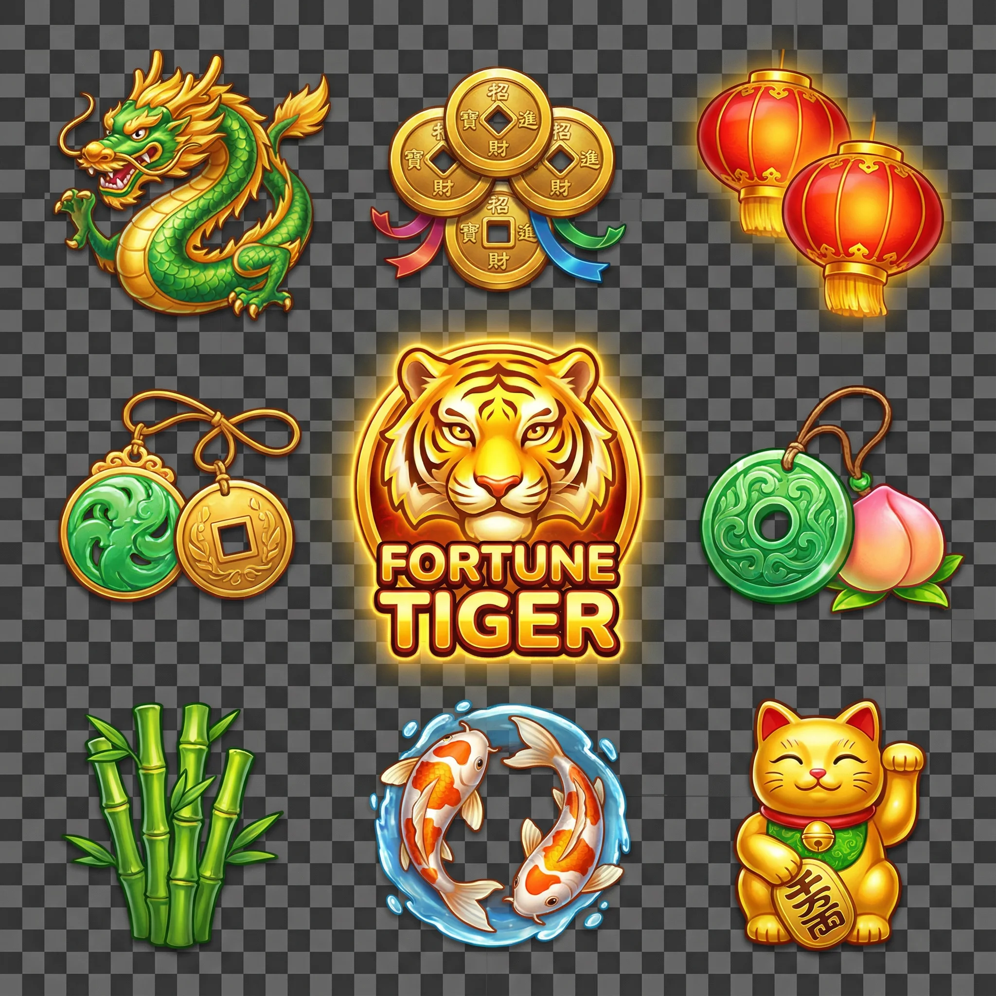 Símbolos do Fortune Tiger
